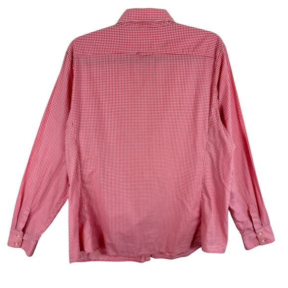 Banana Republic Soft Wash Shirt Cotton Checkered Long Sleeve Button Up Men's XL - Picture 2 of 6